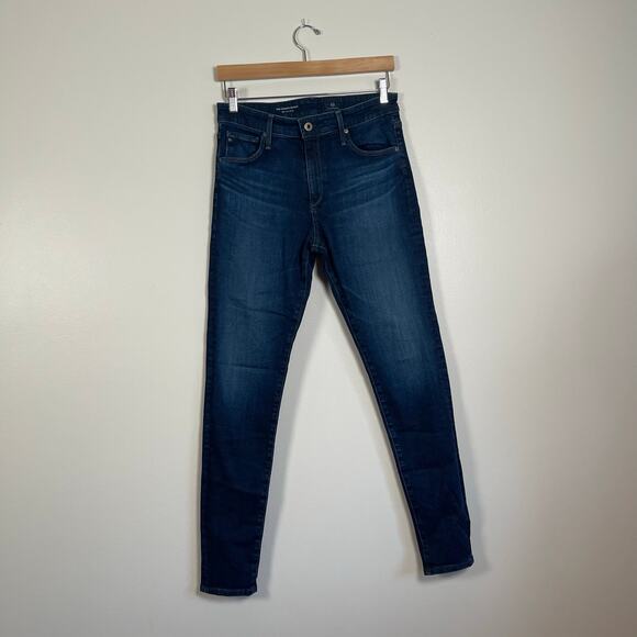 AG Jeans • The Farrah Skinny Dark Wash Jeans - Picture 1 of 7